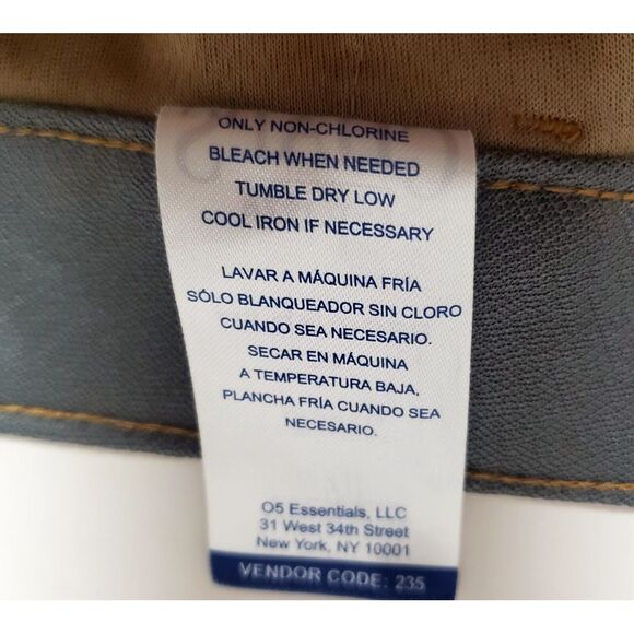 CHAPS Golf Shorts 40 Camel Tan Activewear Nylon/Spandex Open Pocket Mesh Lined - Picture 10 of 11